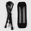 Aluminum Alloy Chair Footrest Black Camping Fishing