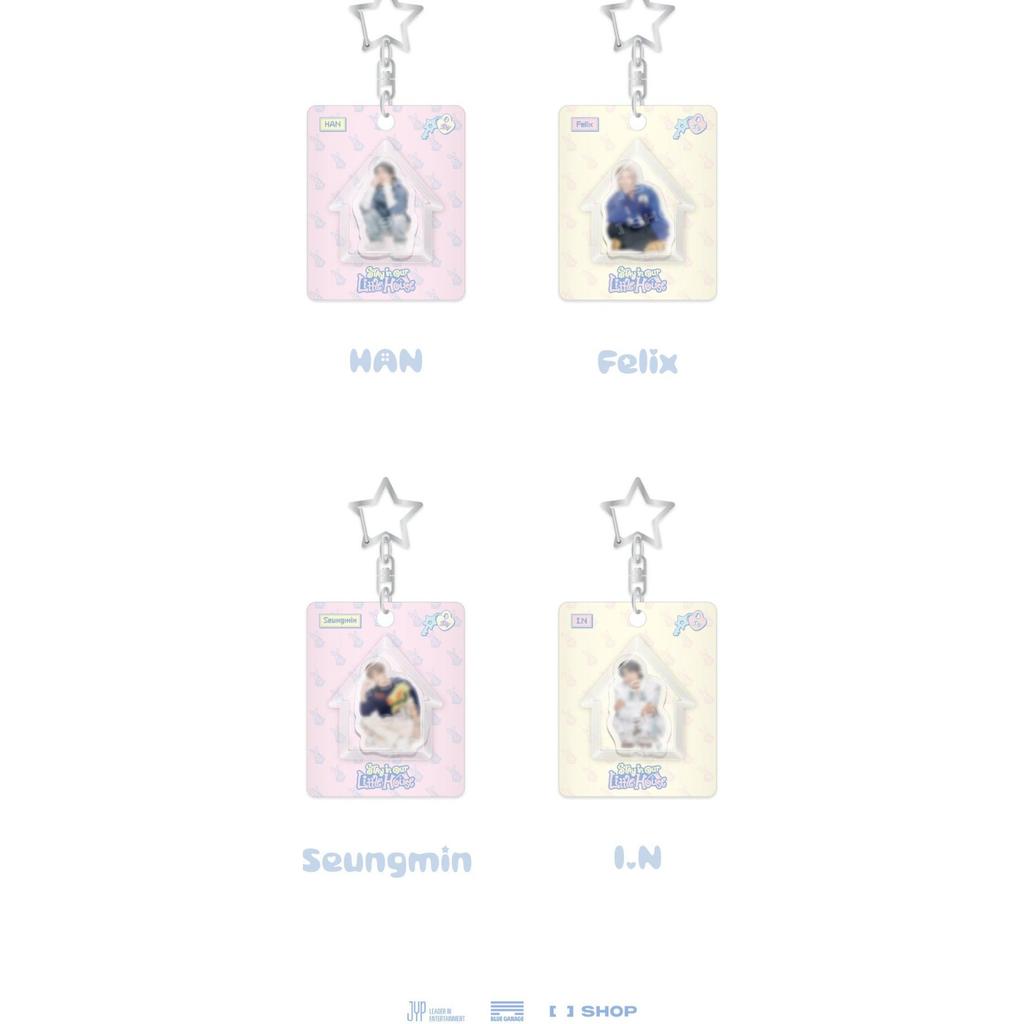 [pre-order] Stray Kids ID PHOTO SET, SPECIAL TRADING CARD, MINI BLOCK KEYRING STAY In Our Little House