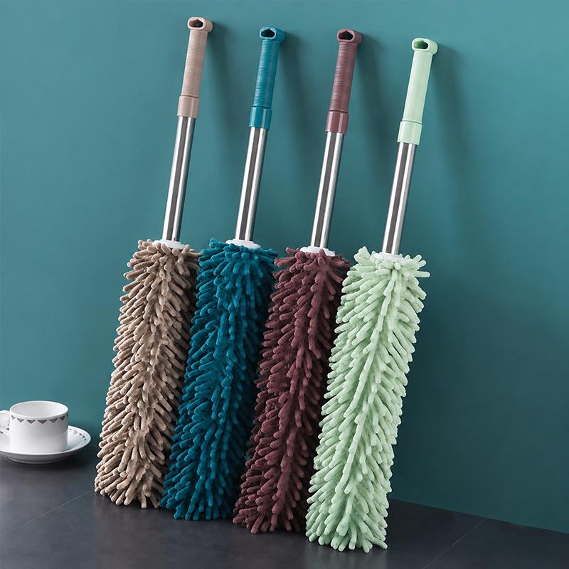 Extendable Dusting Mop Multifunctional Scratch Resistant Duster for High Ceiling Blinds Car Exterior Cleaning