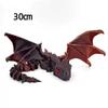 1Pcs 20/30Cm Articulated Dragons Fidget Dragons Desktop Ornaments New 3D Printed Wyvern Dragon With Wings Simulation Model Gift