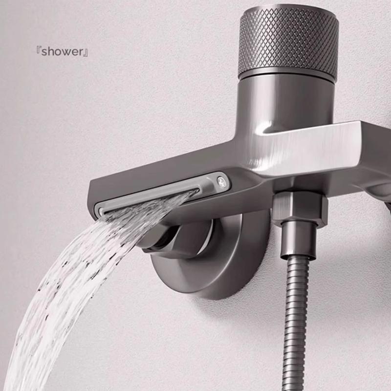 TLXT Wall-Mounted Bathtub Mixer Faucet