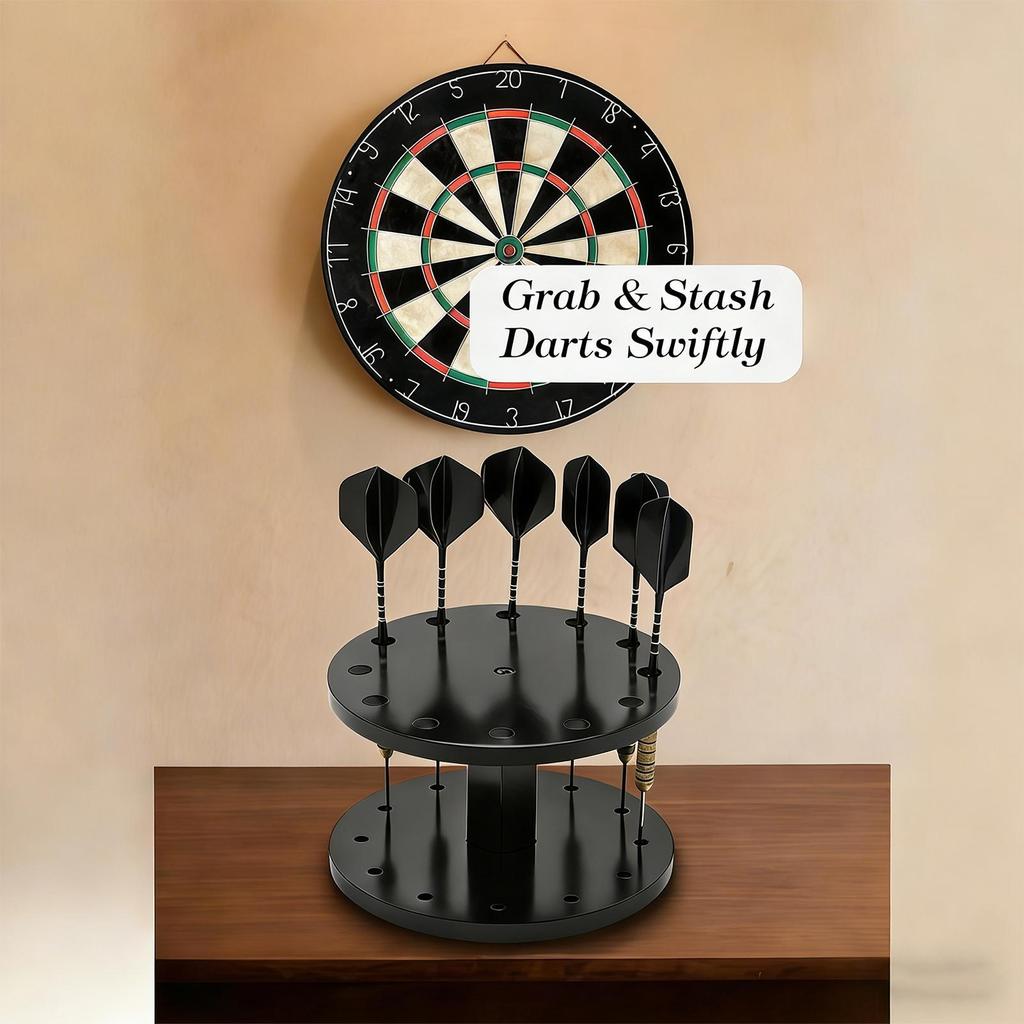 Acrylic Dart Display Holder Lightweight Modern Stand for Collectible Darts, Game Room Bar Studio Decor, Home Playroom Showcase