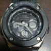 Used Good Product CASIO G-SHOCK G-STEEL GST-W300 Radio Solar Multiband 6