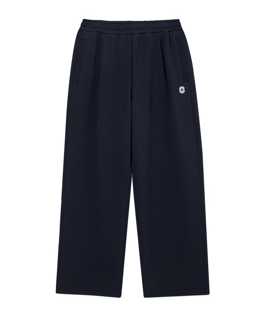 COVERNAT Semi-Wide C Logo Sweatpants Dark Navy