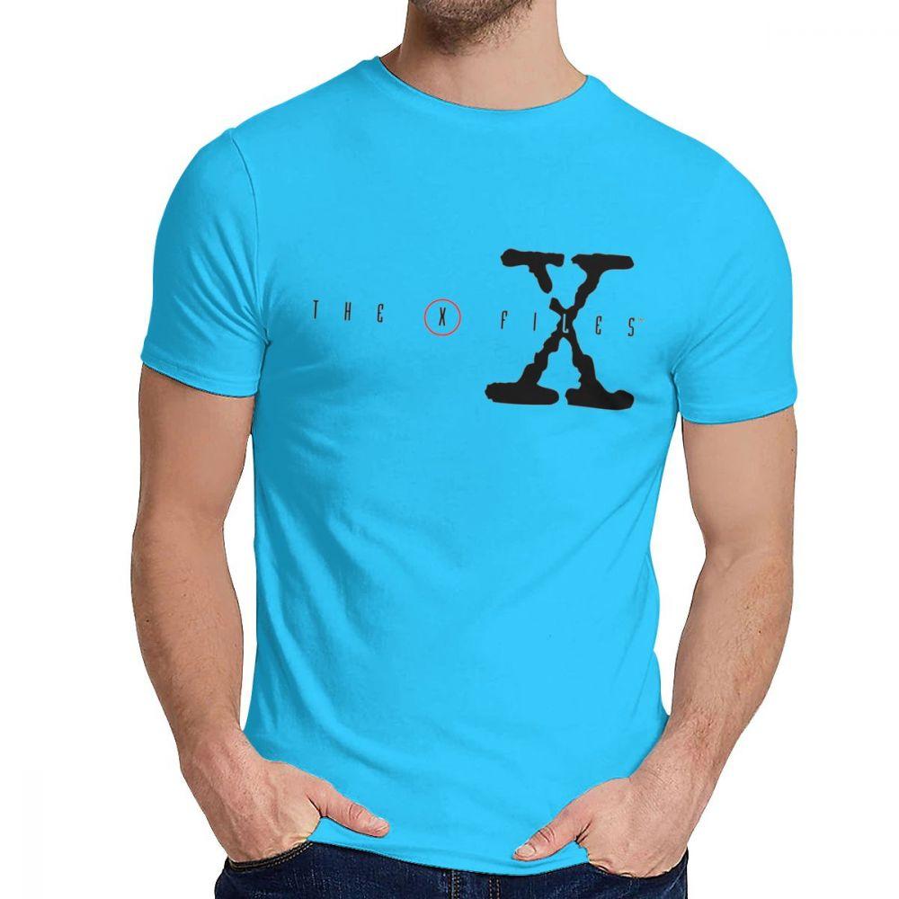 Summer The X Files Tee Shirt For Male Crazy Natural Cotton Short Sleeve O Neck