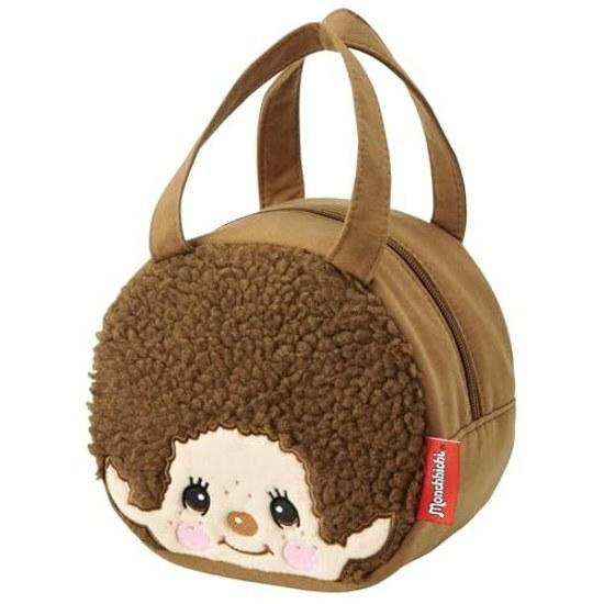 Monchhichi Sweat Material Die-Cut Bag