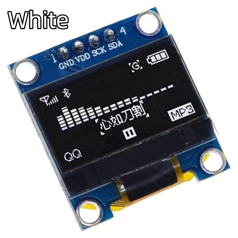 0.96 Inch 128x64 SSD1306 OLED Display IIC I2C Serial LCD Screen 1Pc Low Power Consumption for DIY Maker Projects