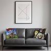 Anime G-GIRLS Und PANZER Cushion Cover Pillowcase Upholstery Sofa Throw Pillow Home Decor Pillowcas