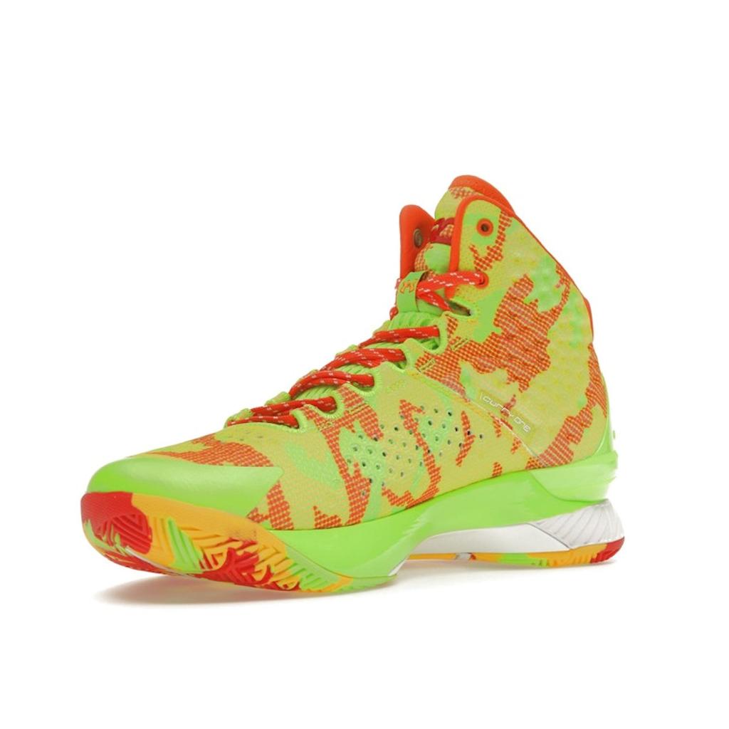 Sour Patch Kids x Under Armour Curry 1 Retro Candy Reign 2022 Męskie Sneakersy Zielony Hiper-Zielony Pomarańczowy Drużynowy 3026196-300