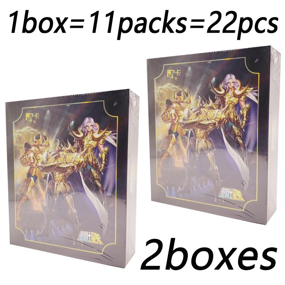 Saint Seiya Collection Cards for Boys Girls Classic Fantasy Anime Featured Exclusive Personality Characters Cards Festival Gifts