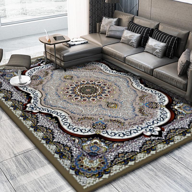 

Коврики для гостиной в богемном стиле, украшения для спальни, роскошные противоскользящие коврики, большой ковер, ковер для гостиной, персидский ковер, моющийся 60*90cm