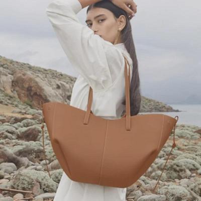 2024 Autumn Genuine Leather Large Capacity Women's Shoulder Tote Bag