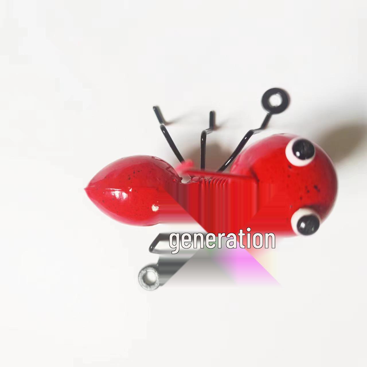 

Iron Art Creative Ant Ornaments: Indoor/Outdoor Desktop & Garden Wall Decor 10x8.5x10 cm