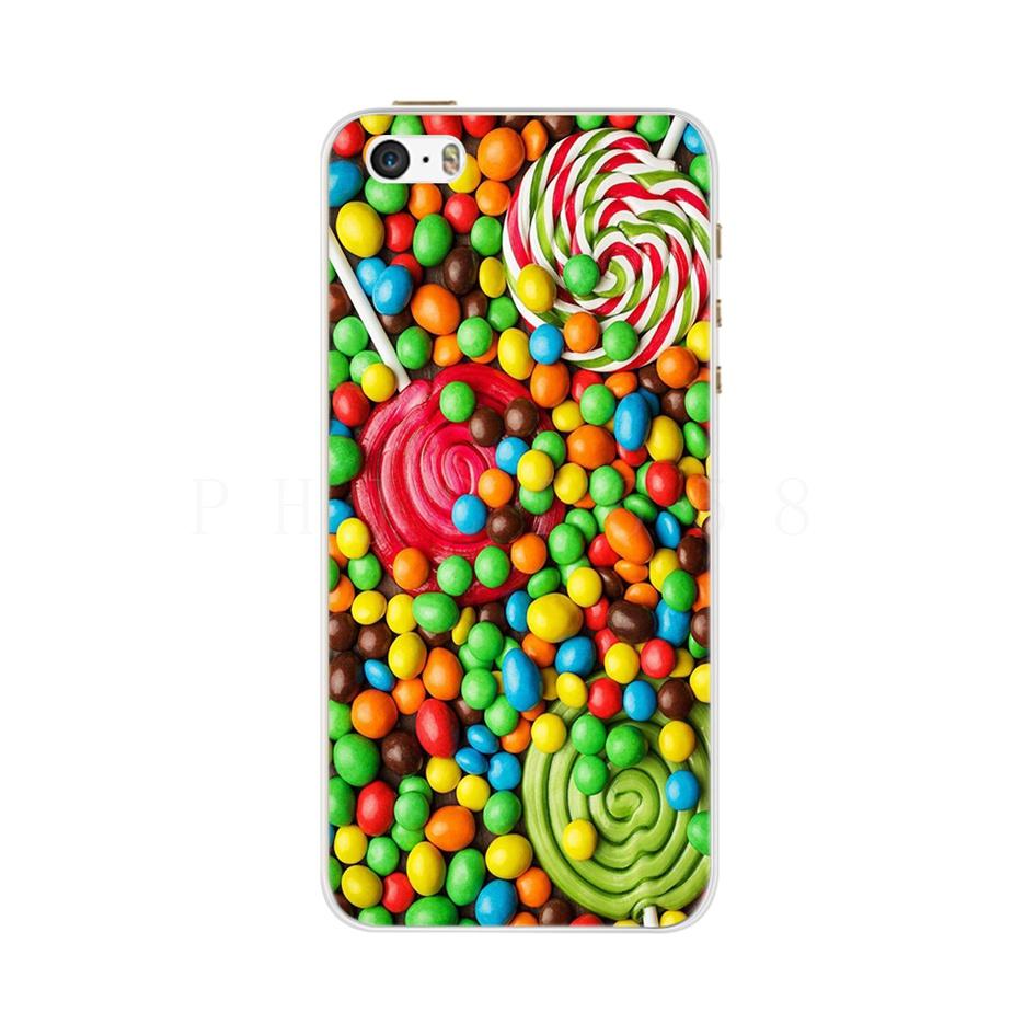 Case For iPhone 5 5S SE Case Silicone Soft TPU Cute Cartoon Pattern Protector Shell For iPhone 6 6S 5 iPhone6S Case Cover Fundas