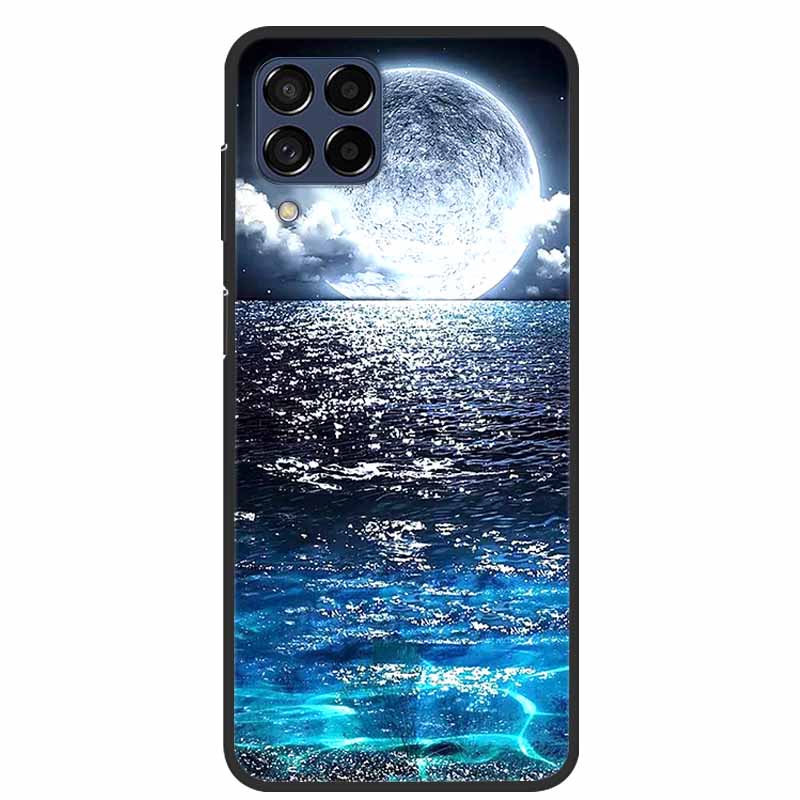Für Samsung Quantum3 Hülle Blumen TPU Weiches Silikon Rückabdeckung Handyhülle Für Samsung Galaxy Quantum 3 5G Hülle SM-M536S Funda