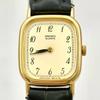 SEIKO Watch Gold Square 442023 New Strap [Excellent Condition/New Battery] Ladies' 2C20-5000
