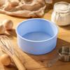 Round Silicone Pan for Baking - Flexible Nonstick for Cakes, Breads and Desserts
