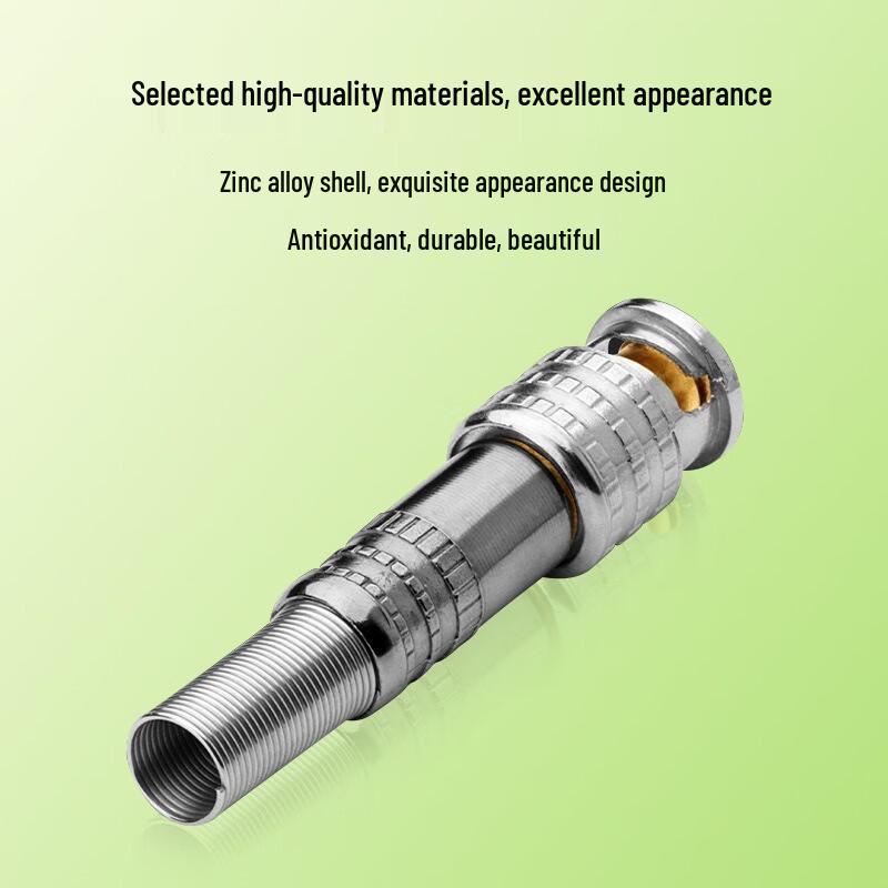 BNC Solderless Coaxial Cable Connector