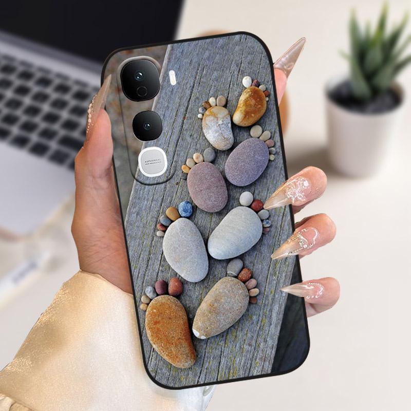 For Vivo Y400 Pro Y400Pro 5G Case Stylish Soft TPU Silicone Back Cover Bumper For Vivo Y400 4G 5G Phone Case V2506 Protect Shell