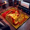 Custom Personalization Dungeons & Dragons Print Area Rug - Soft, Washable Non-Slip Indoor Mat,Living Room,Home&Office Decorative Rug