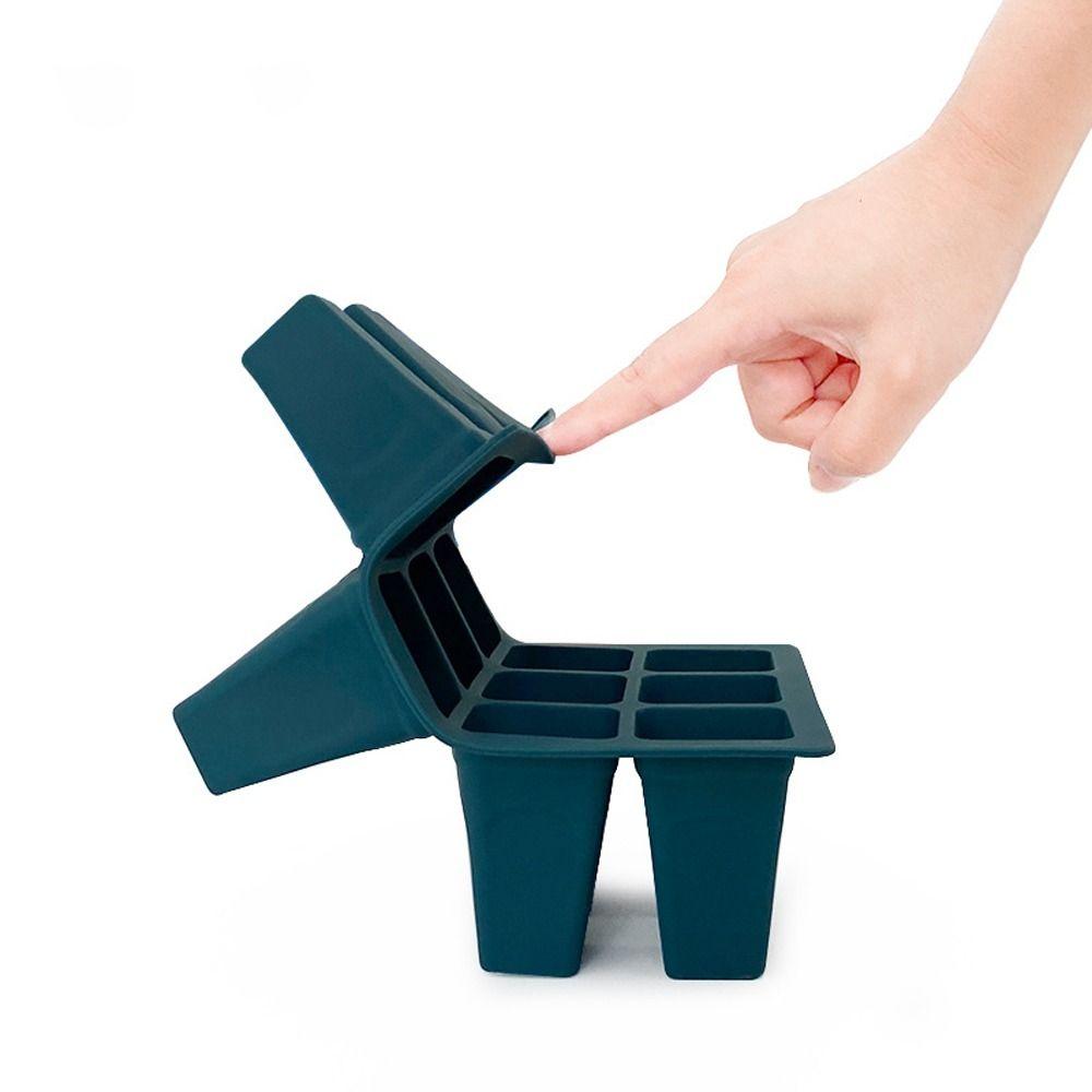 Silicone Nursery Tray 12 Grids Germination Trays Creative Plant Grows Box For Flower Seeds