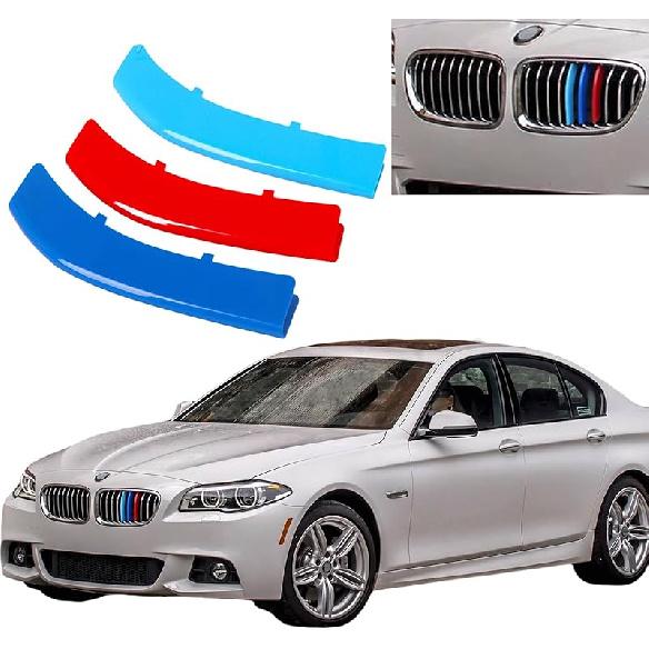 Automotive Grille erts for BMW 5 Series Sedan G30 G31 G38 2017- 520i 530i 540i 550i (Fit Only 9 Beam),Front Grill Accessories