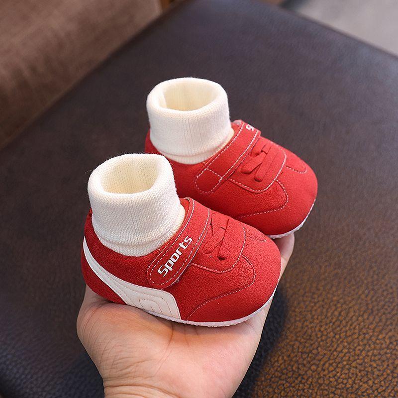 Baby Walking Shoes For Soft Sole Non Slip Cotton Toddler Footwear For Newborns