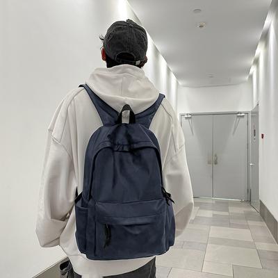 Lightweight and Simple Backpack, New Large-capacity Travel Backpack, Boys and Girls, Junior High School and High School Students Schoolbag