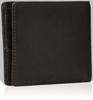L'Homme XP34110 Men's Sheep Bifold Wallet (with Coin Purse) Black