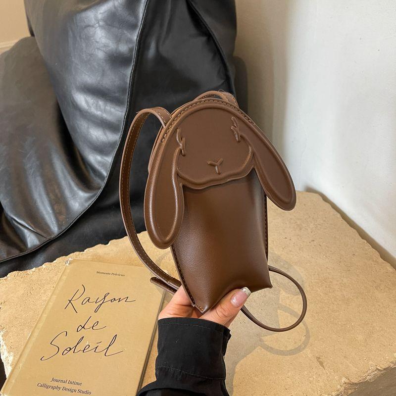 Summer Summer Mini Crossbody Bag Female 2025 New Arrival Cute Pink Cartoon Rabbit Shoulder Small Mobile Phone Crossbody Bag