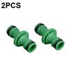5PCS Double Plug Hose Connector Extender for Car Washing Garden Pipe Connecting Quick Joint Irrigation Watering Plumbing Fitting