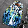 Men's Hooded Casual Jacket Outdoor Beach Windproof Jacket Fishing Jacket