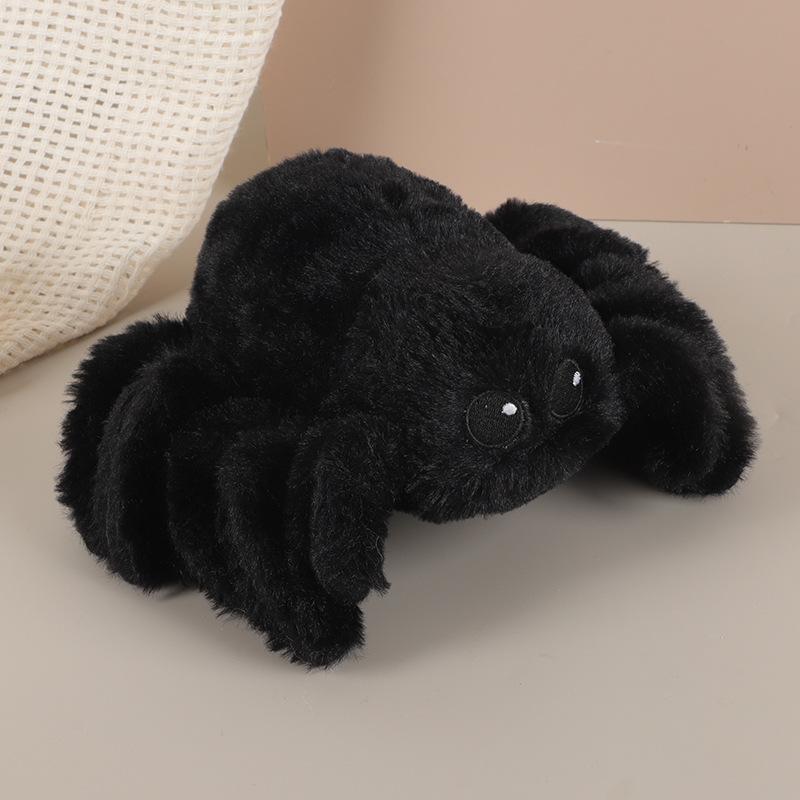 Cartoon Realistic Plush Spider Toy Stuffed Doll Gift for Christmas