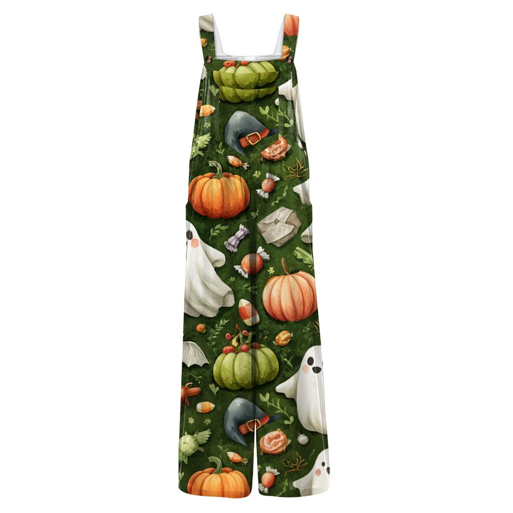 Dámský overal Potištěný Ležérní Volný Overal
