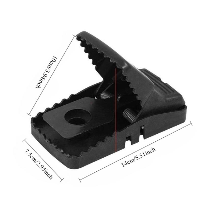 3 Stück Mäusefallen + Automatischer Rattenkäfig, Großer Robuster Nagetierfänger für Zuhause, Küche & Lagerhaus, Beseitigt Ganze Nester
