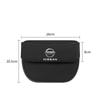 CFEUGT1 Leather Car Seat Gap Organizer Multifunction Storage Pocket For Nissan J10 X-Trail Qashqai Juke Leaf Micra NOTE Patrol Pulsar