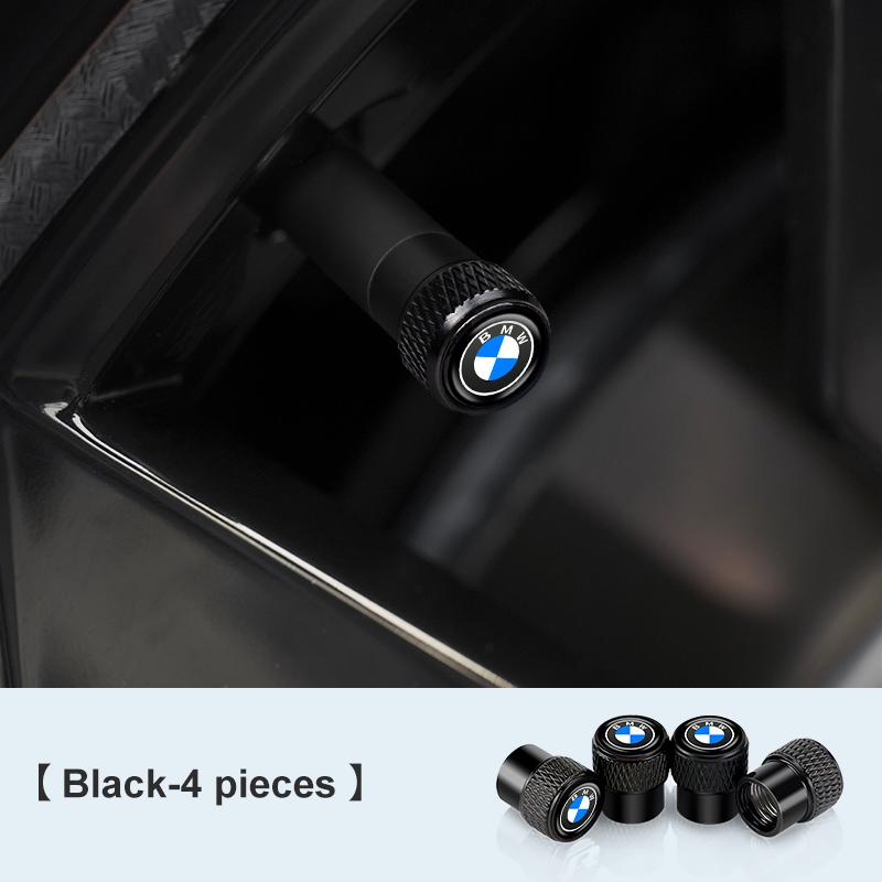 4 Stück Auto Rad Reifen Ventilkappen Reifenventil Schaftabdeckung Zubehör für BMW 1 3 5 6 7 Serie E70 E90 F15 F10 F30 F07 G30 X1X2 X3 X5 X6 X7