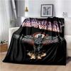 UK Judas Priest Band Blanket Decke,rock and Roll Fans,for Living Room and Bedroom Sofa Bde Car Soft and Cozy Blanket