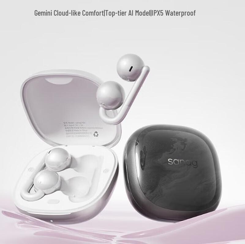 

SANAG F60 Open-Ear Clip-On Bluetooth Sports Earbuds