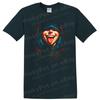 Dark Urban Streetwear Smile Graphic T Shirt Cool Character Artwork Tee