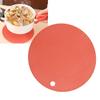 Heat Resistant Mat Silicone Slip Proof Round 17cm Heat Insulation Pad for Kitchen Countertop