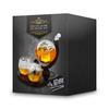 Conjunto para whisky decantador globo deluxe conjunto de copos presente elegante para aniversário