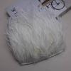 FeatherNew Feather Trim Ostrich Feather Skirt Trim Fabric Tape Fabric Craft DIY Accessories Bag Clothing Decoration Materials 10meters