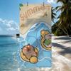 Cartoon Capybara Summer cute Towel Quick Drying Beach Towels Are Suitable For Swimming Pools Camping Yoga And The Gym
