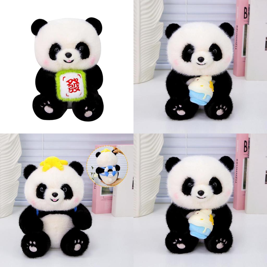 Panda Plush Toy With Super Soft Short Plush For Kids Birthday Gift And Collectors Item