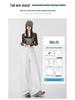 American-Style Ruffled Waistband Cargo Pants: 2026 Fashionable Slimming Women's Wide-Leg Balloon Pants for Spring/Summer