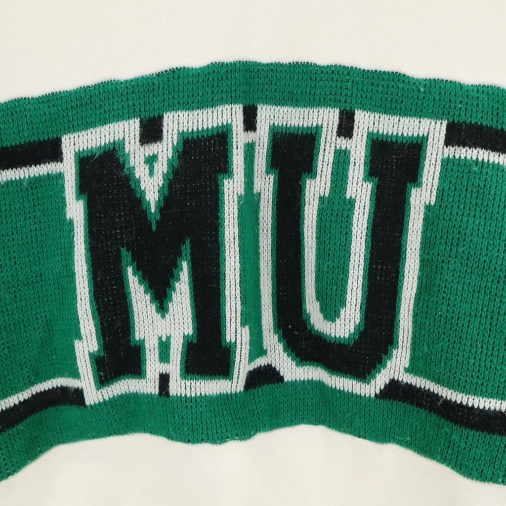 Produits de beauté VARSITY Années 90 Ancien fabriqué aux États-Unis Manches longues Col en V Sweat à capuche pour homme D'occasion