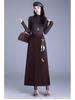 Elegant Mid-Length Wool Pleated Skirt - 2025 Autumn/Winter High-Waisted Slimming Style