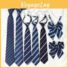Kids Tie With Striped Badge Pattern For School Uniforms And Casual Wear