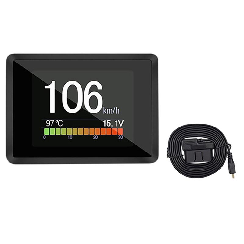 On-Board Computer Car Digital Computer Trip Display Speed Fuel Consumption Gauge For Car A203 OBD2 Suitable For Most Cars